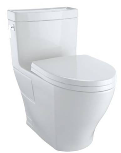TOTO AIMES ONE-PIECE TOILET, 1.28GPF, ELONGATED BOWL - WASHLET+ CONNECTION
