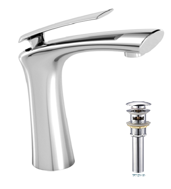 Tenzo FLUVIA COLLECTION FL11-CR Faucet made from solid brass